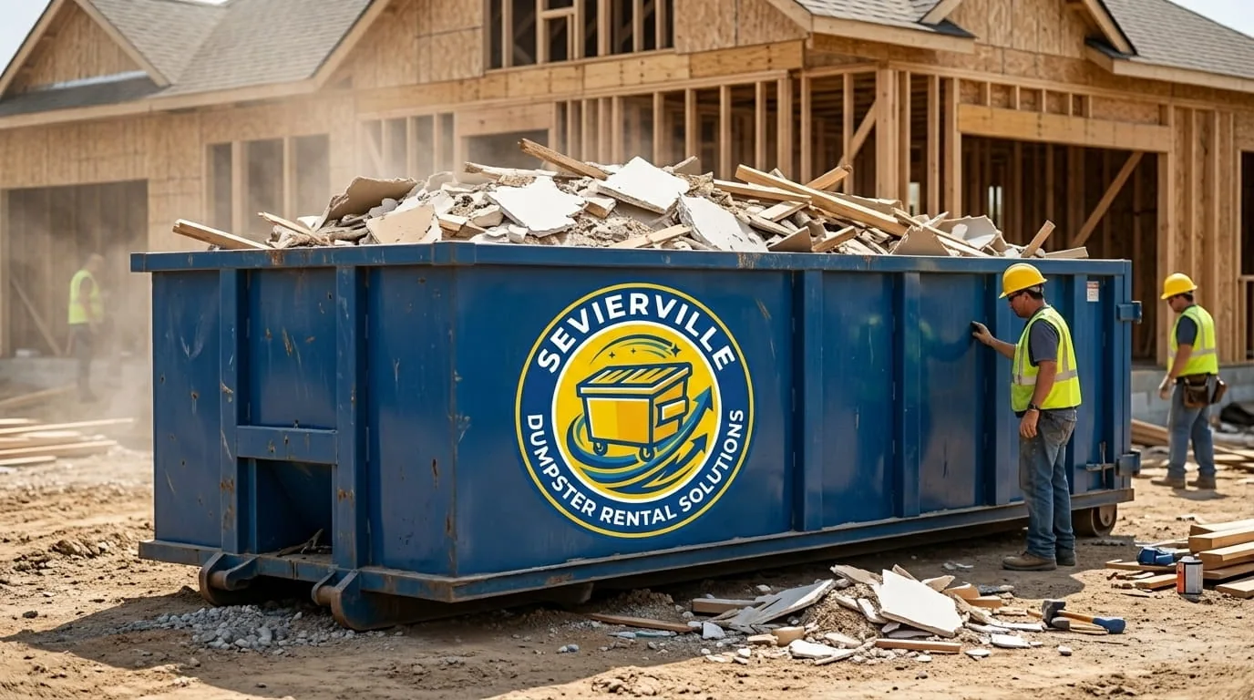 Construction Dumpster Rental in Sevierville TN