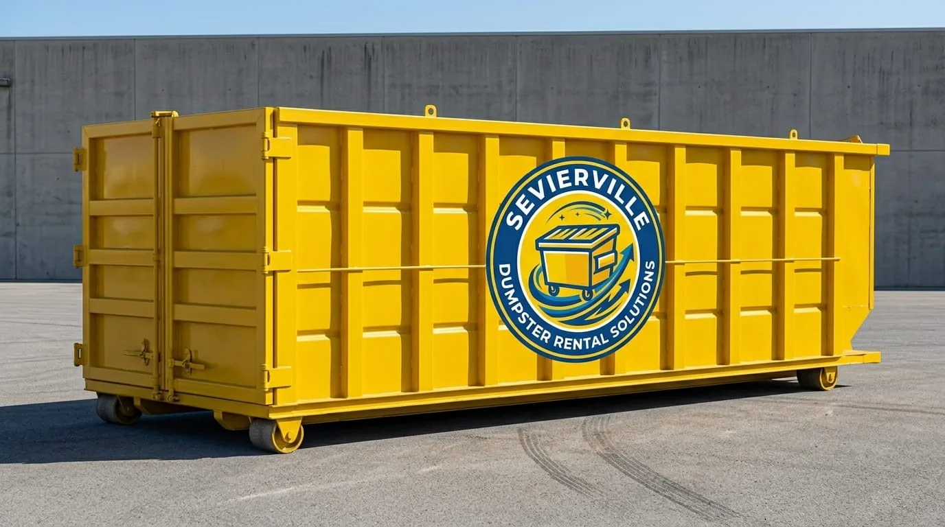 Roofing Dumpster Rental in Sevierville TN